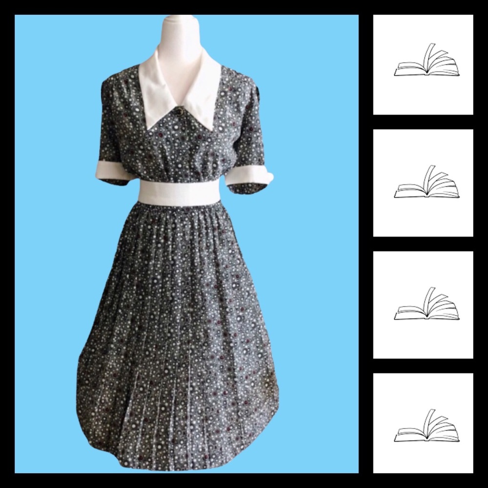 Liz Roberts Liz Petites Vintage Office Dress